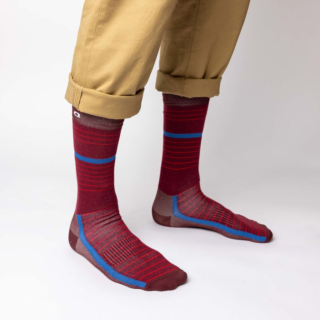 Pinstripe Crew Sock - Che Cose Belle