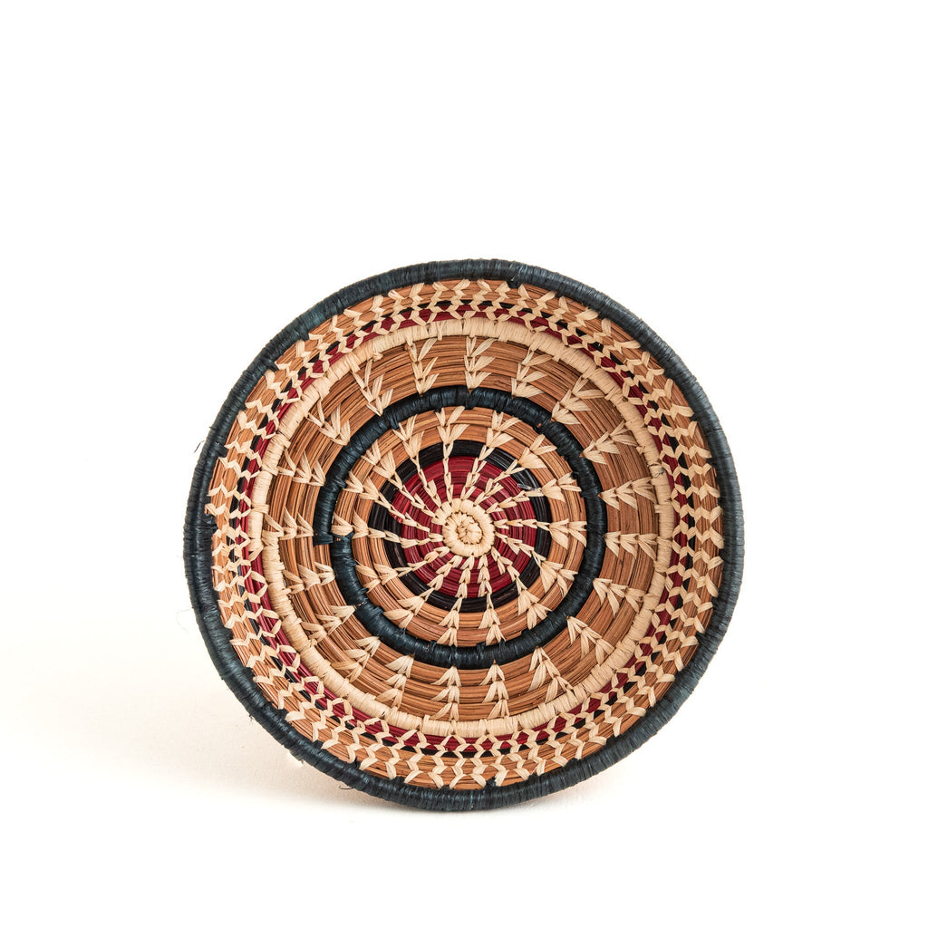 Pinwheel Pine Needle Basket - Che Cose Belle
