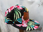 PL Series 5 Panel Snapback Hat - FLORAL - “Love Big, Grind Hard” Patch - Che Cose Belle