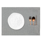 Placemats - Blue With Pocket / Set Of 4 - Che Cose Belle