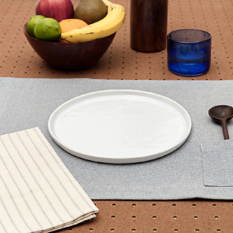 Placemats - Blue With Pocket / Set Of 4 - Che Cose Belle