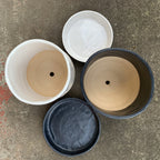 Space Dog Farmhouse Planter with Saucer