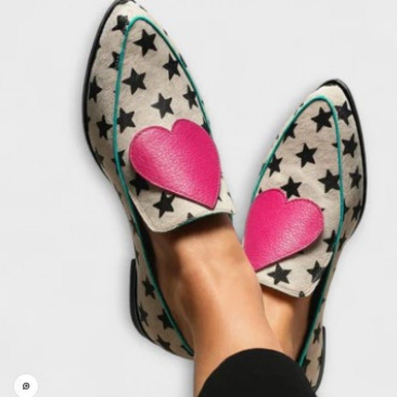 Plus Size Low Heel Pointed Toe Women’s Shoes - Che Cose Belle