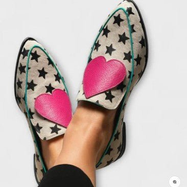 Plus Size Low Heel Pointed Toe Women’s Shoes - Che Cose Belle