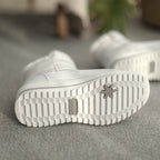 Plush-Lined Round-Toe Flat Short Winter Boots - Che Cose Belle