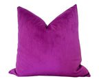 Plush Velvet Pillow Cover - Berry - Che Cose Belle