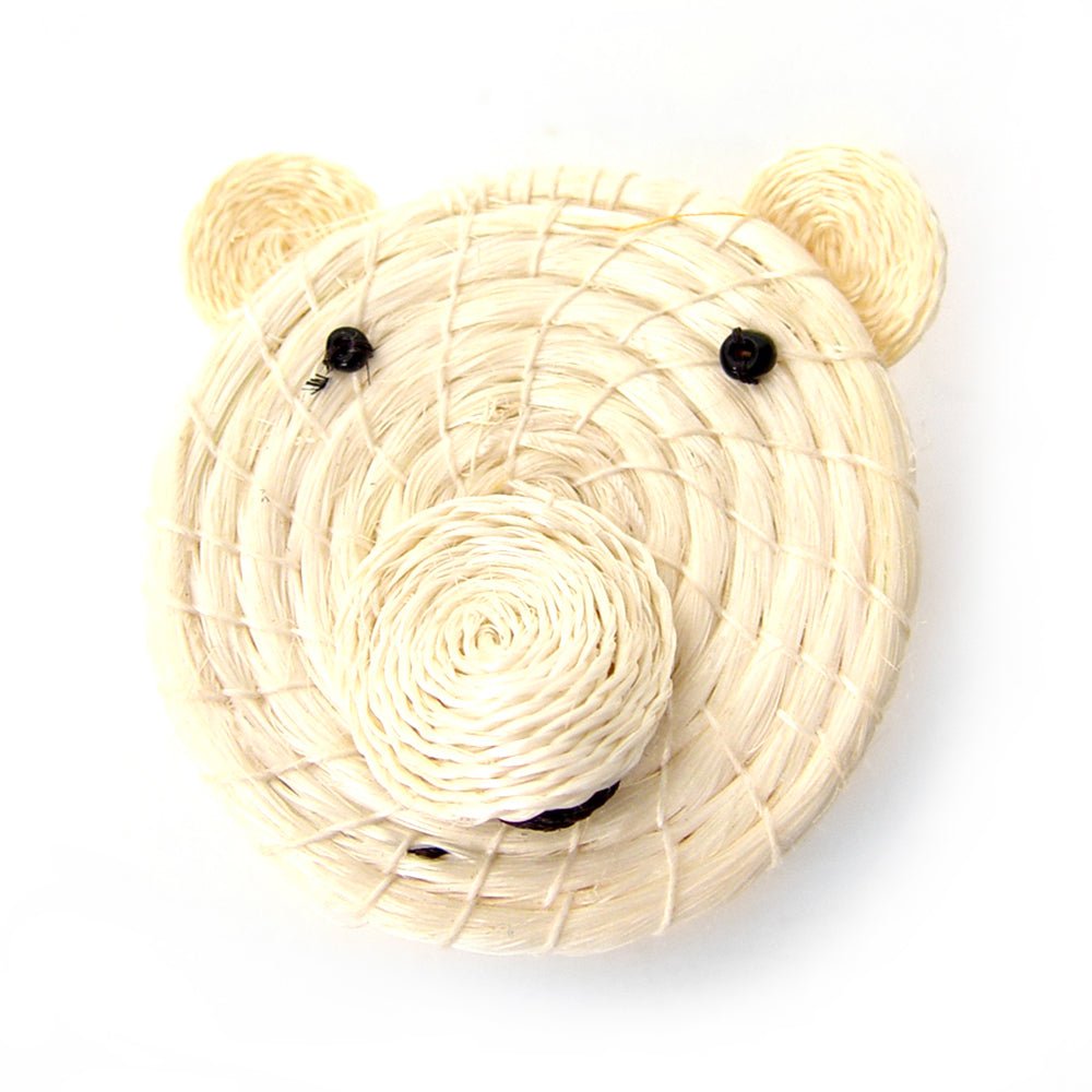 Polar Bear Lidded Basket - Che Cose Belle