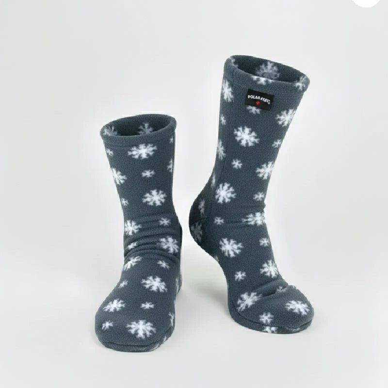 Polar Feet Adult Fleece Socks - Snow - Che Cose Belle