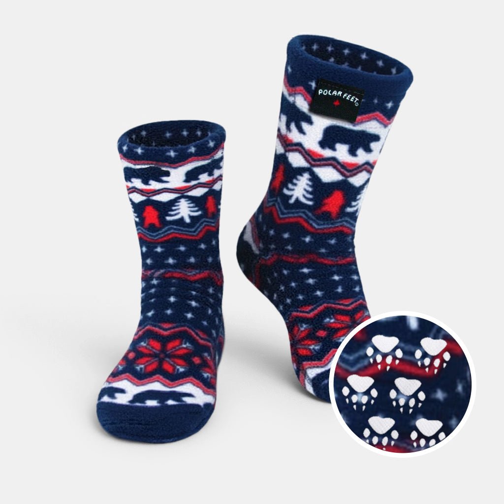 Polar Feet Adult Socks - Polar Bear - Che Cose Belle