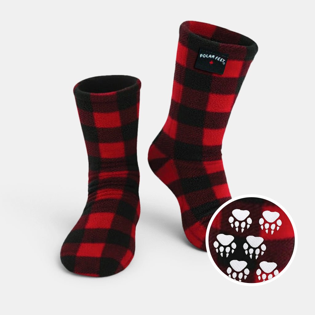 Polar Feet Fleece Socks - Lumberjack - Che Cose Belle
