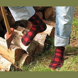 Polar Feet Fleece Socks - Lumberjack - Che Cose Belle
