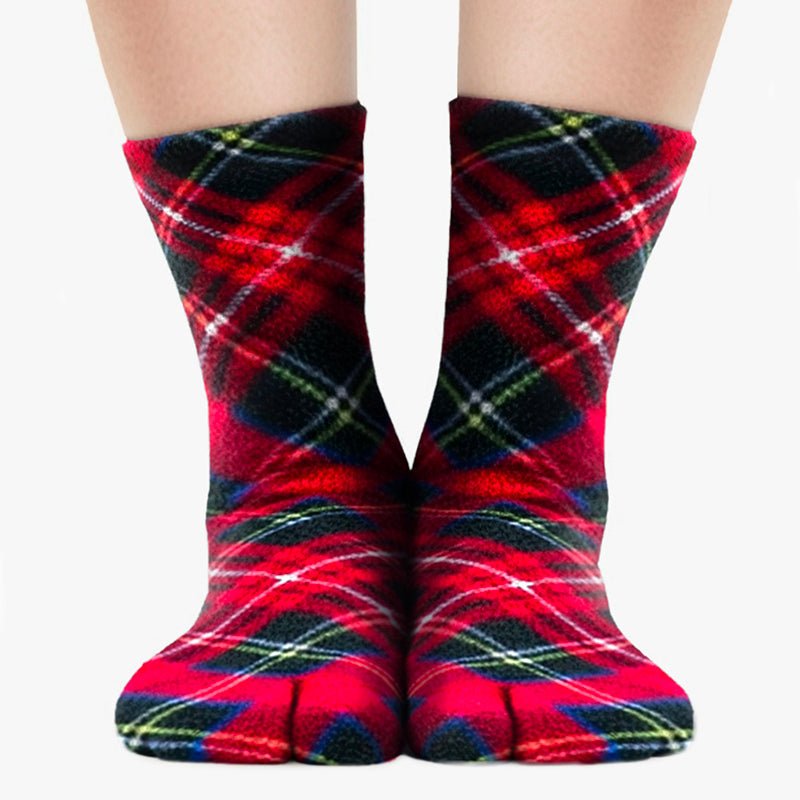 Polar Feet Fleece Tabi Socks - Highlander - Che Cose Belle