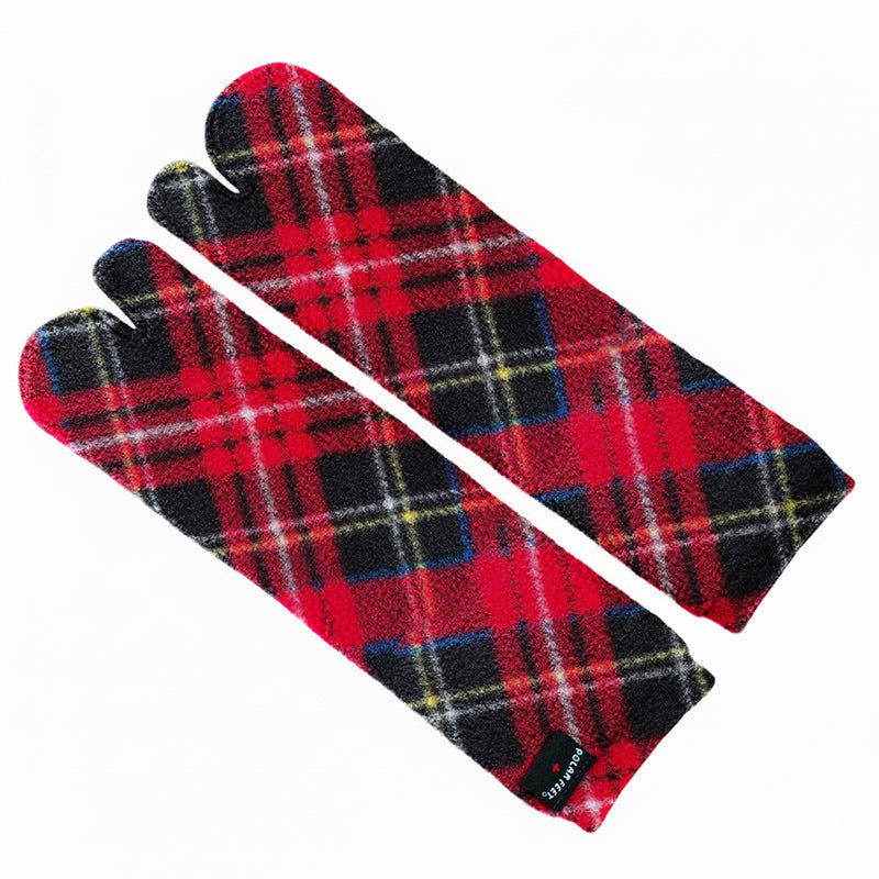 Polar Feet Fleece Tabi Socks - Highlander - Che Cose Belle