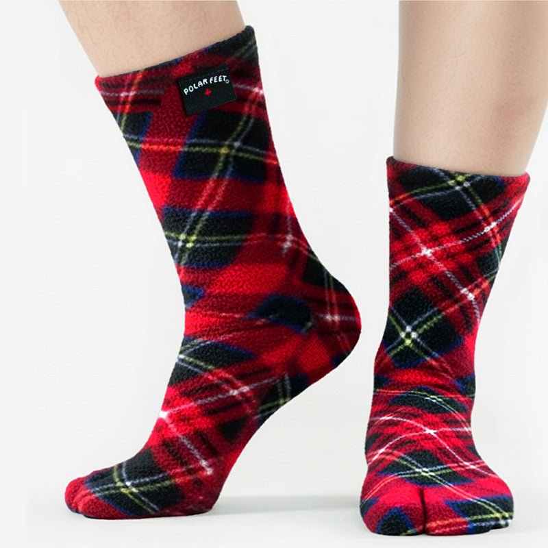 Polar Feet Fleece Tabi Socks - Highlander - Che Cose Belle