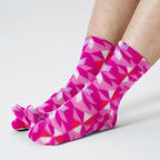 Polar Feet Fleece Tabi Socks - Kaleidoscope - Che Cose Belle