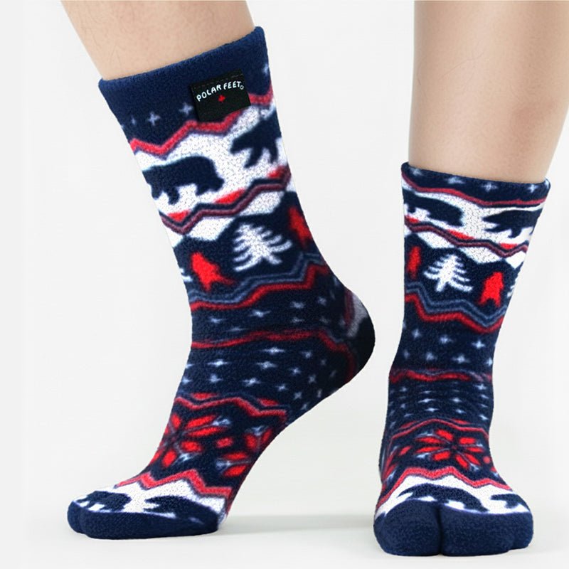 Polar Feet Fleece Tabi Socks - Polar Bear - Che Cose Belle