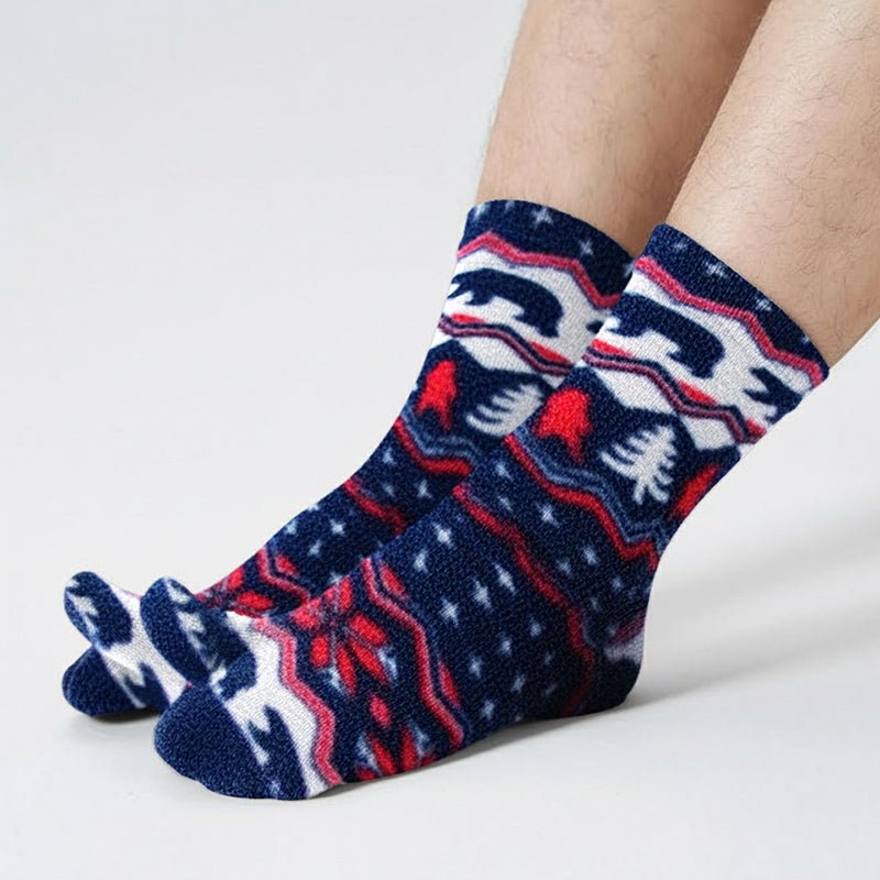 Polar Feet Fleece Tabi Socks - Polar Bear - Che Cose Belle