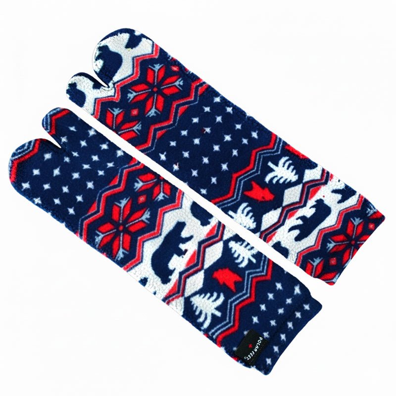 Polar Feet Fleece Tabi Socks - Polar Bear - Che Cose Belle