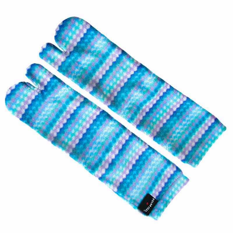 Polar Feet Fleece Tabi Socks - Ripple - Che Cose Belle
