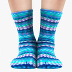 Polar Feet Fleece Tabi Socks - Ripple - Che Cose Belle