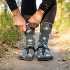 Polar Feet Fleece Tabi Socks - Snow - Che Cose Belle