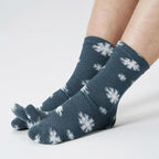 Polar Feet Fleece Tabi Socks - Snow - Che Cose Belle