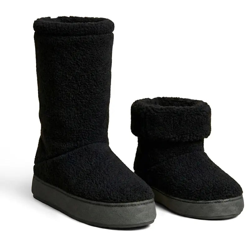 Polar Feet Men's Snugs - Black Berber - Che Cose Belle