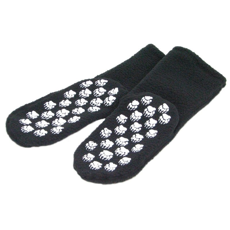 Polar Feet SUPER STRETCHY Fleece Socks - Black - Che Cose Belle