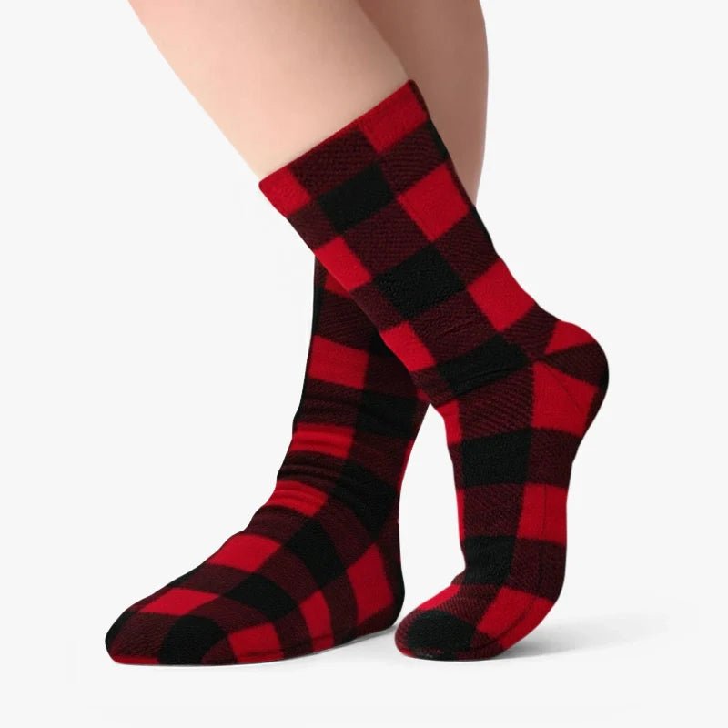 Polar Feet SUPER STRETCHY Fleece Socks - Lumberjack - Che Cose Belle