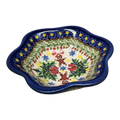 Polish Pottery Ruffled Bowl - Polish Pottery - Gingerbread Delight - Che Cose Belle