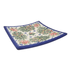 Polish Pottery Toffi Plate - Holiday Harmony Pattern - Che Cose Belle