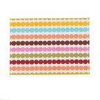 Pom Pom double - sided Woven Rectangular Placemat - set of 4 - Che Cose Belle