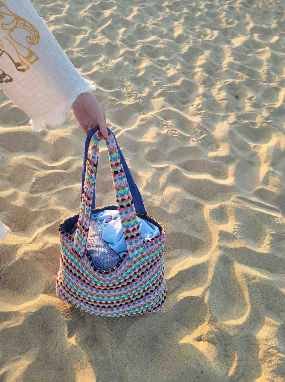 Pom Pom Tote Bag - Che Cose Belle