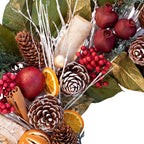 Pomegranate Citrus Wreath - Che Cose Belle