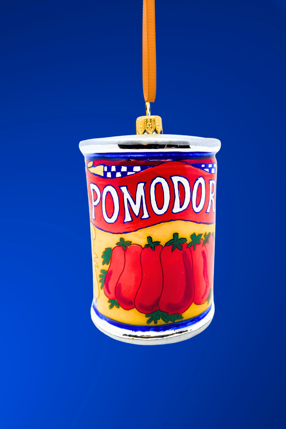 Pomodoro Can Glass Christmas Ornament - Che Cose Belle