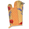 Poppies Yellow Cotton Oven Mitt by Tissus Toselli - Che Cose Belle