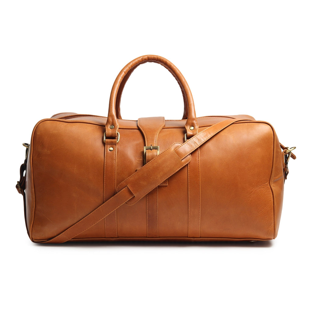 Port Blair Leather Duffle Travel Bag - Che Cose Belle