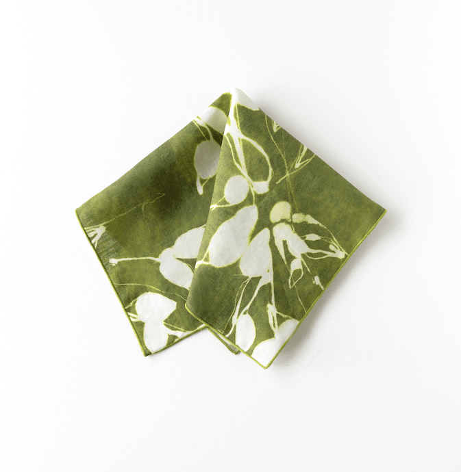 Porto Print in Olive Napkin - Che Cose Belle