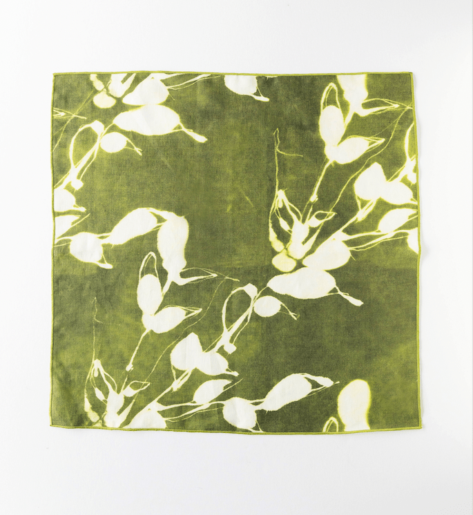 Porto Print in Olive Napkin - Che Cose Belle