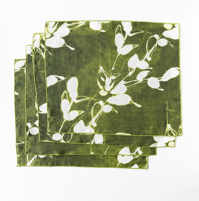 Porto Print in Olive Placemat - Che Cose Belle