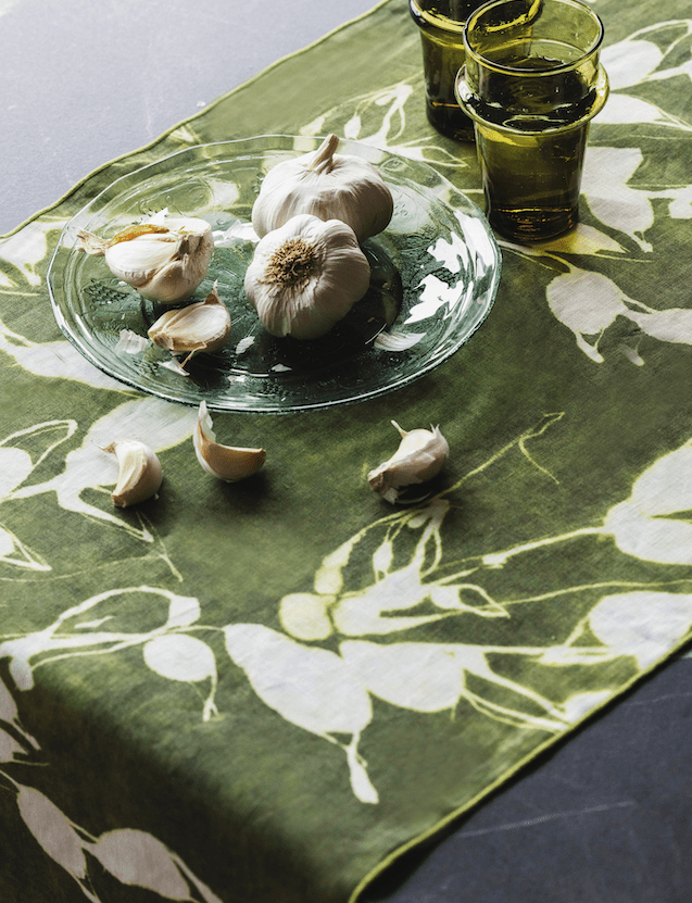 Porto Print in Olive Runner - Che Cose Belle