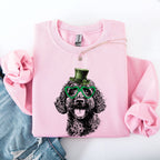 Portuguese Water Dog, Adorable Dog, St Patrick's Day, Lucky, Irish Sweatshirt - Che Cose Belle