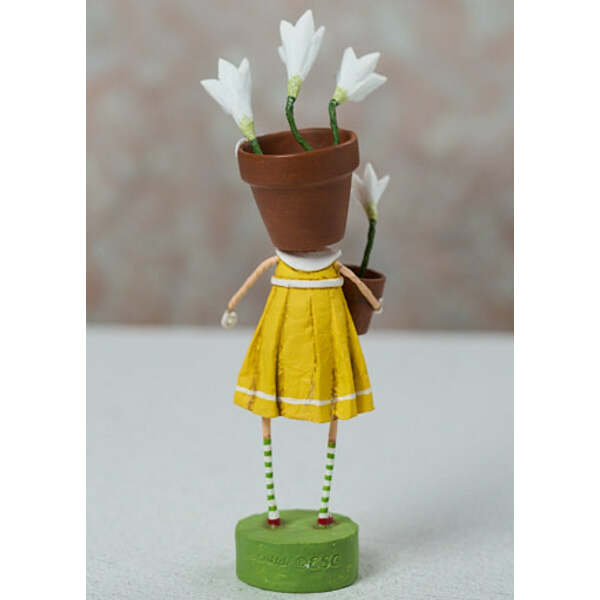 Pot Head Spring Figurine by Lori Mitchell *NEW FOR 2026*