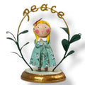 Praying for Peace Christmas Figurine by Lori Mitchell SHIPS AUGUST - Che Cose Belle