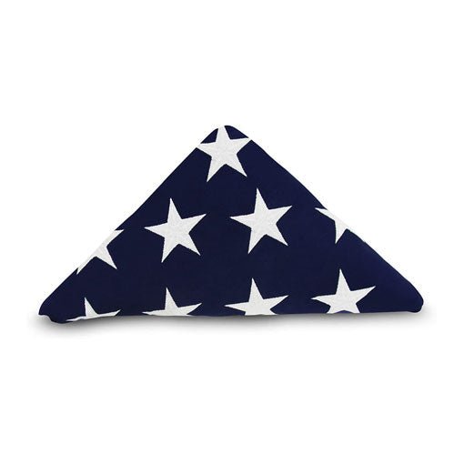 Pre-Folded American Flags for Flag Display Cases - American made flags and hand folded by veterans. - Che Cose Belle