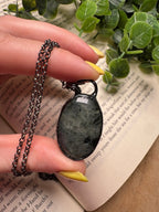 Prehnite Necklace - Che Cose Belle