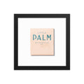 Little Palm Framed Print - Che Cose Belle