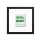Smith & Wollensky Framed Print - Che Cose Belle