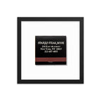 Sparks Steak House Matchbox Framed Print - Che Cose Belle