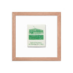 Smith & Wollensky Framed Print - Che Cose Belle